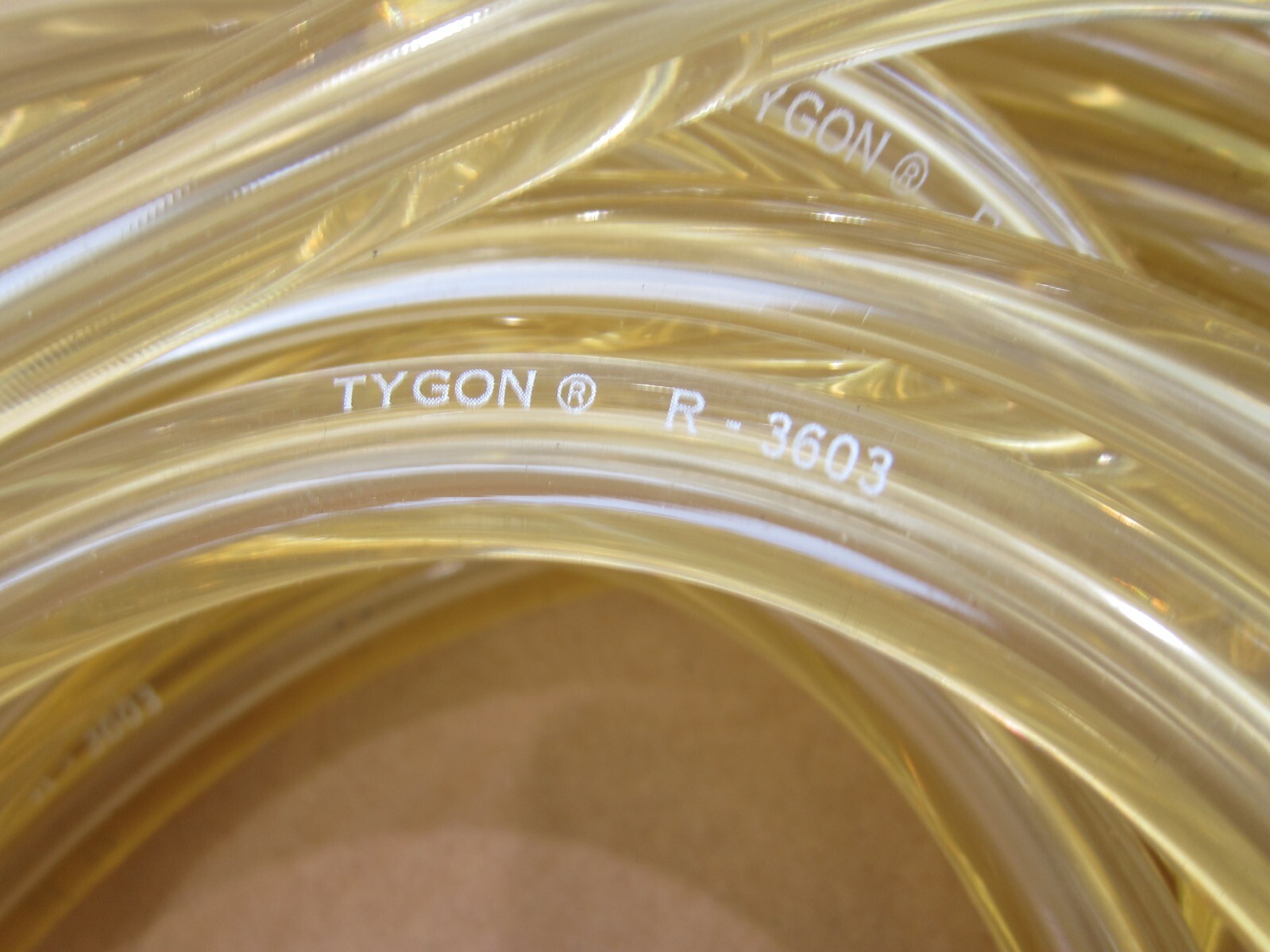 Roll Of 53 Foot Tygon Tubing R3603 3/16” ID x 9/16” OD X 3/16” Wall eBay