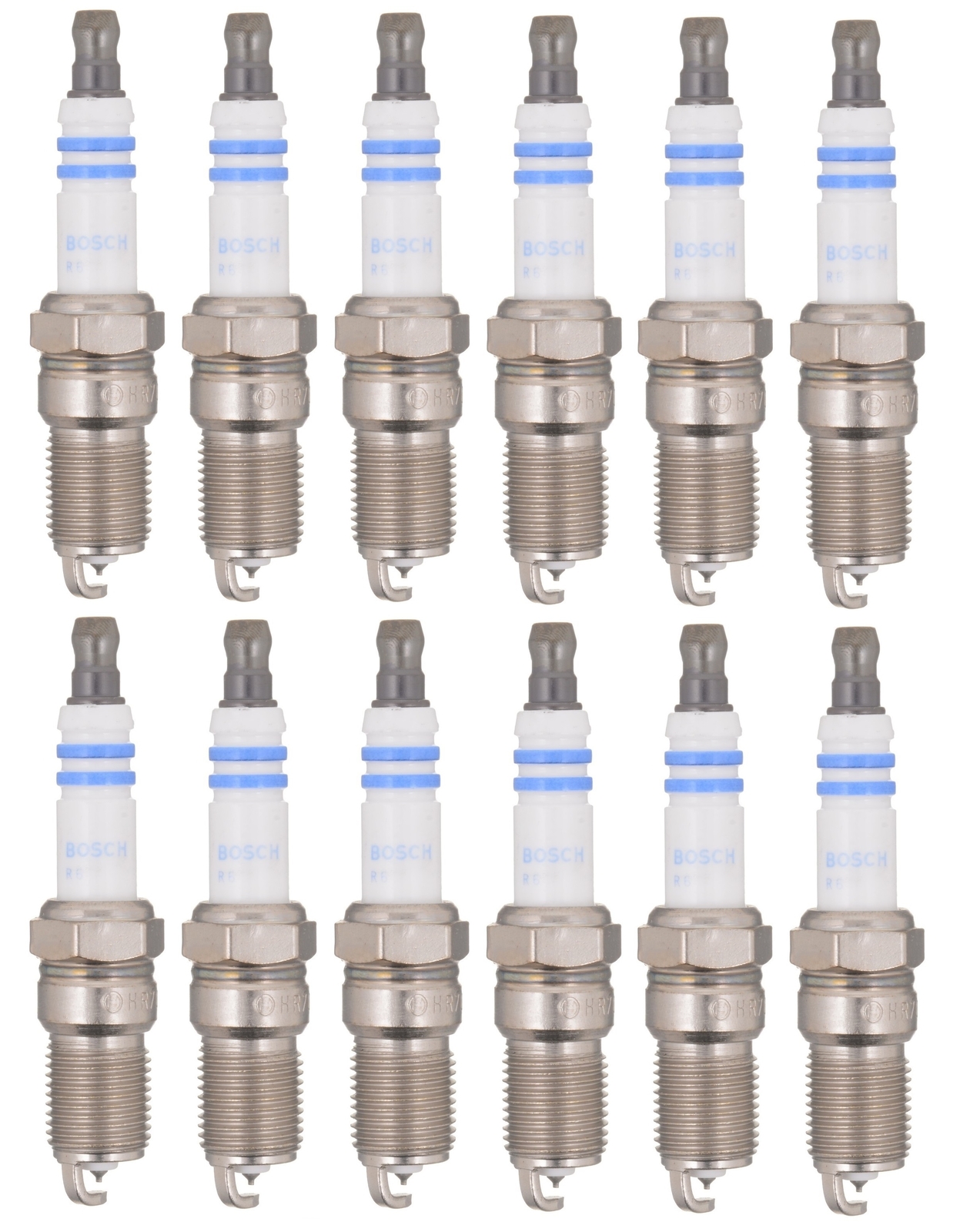 Bosch Oe Fine Wire Platinum Set of 12 Spark Plugs For Aston Martin DB7 Vanquish