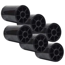 6PK Lawn Mower Tractor Anti Scalp Deck Roller Wheel for Simplicity 1668513SM