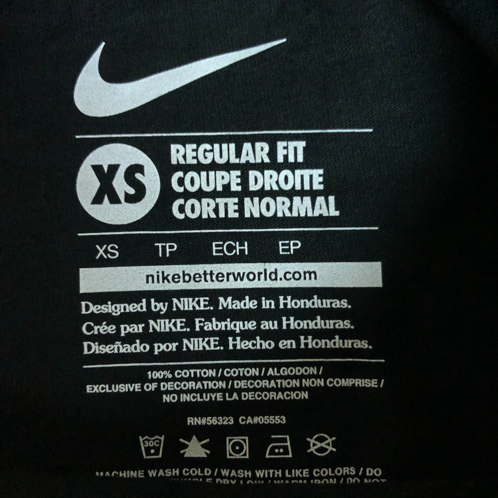 FILA Camicia da uomo Kansas State Wildcats extra small Nike nera manica corta canottaggio