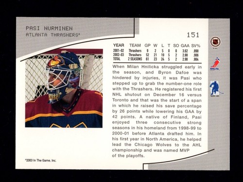 2003-04 Be A Player Memorabilia Base Hockey Cards You Pick From The List - Picture 61 of 75