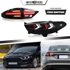 4x LED Headlights and Tail Lights For Ford Fusion 2013-2020 Animation Rear Lamps