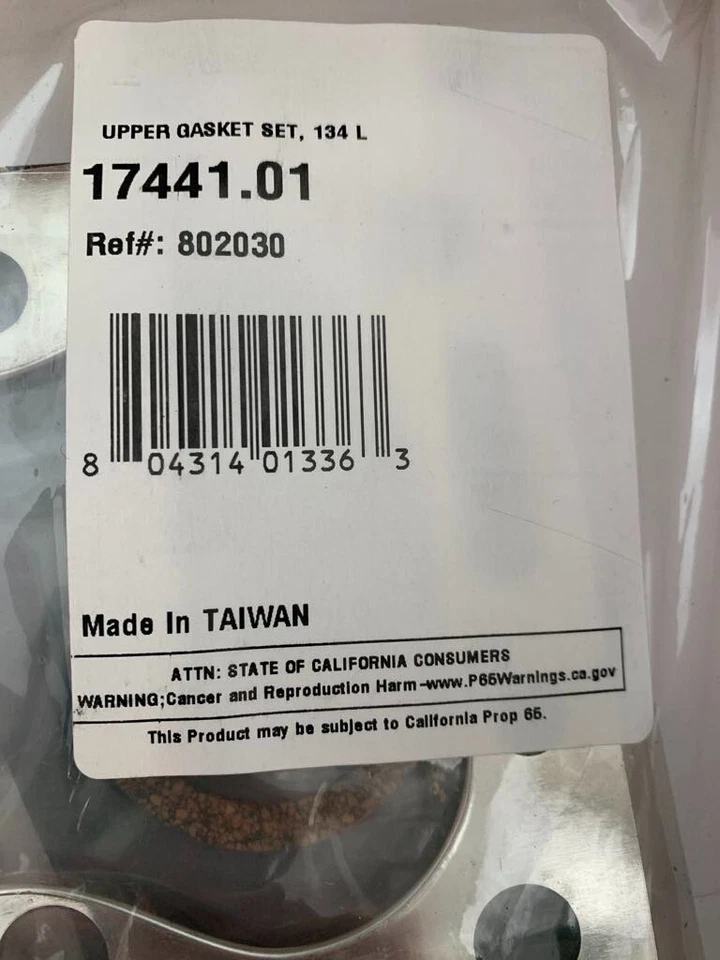 Juego de juntas superiores 134 CI con cabeza en L para modelos Jeep 1941-1953 17441.01 Omix-ADA Foto 2 de 3