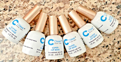 Chisel Dip Essential Liquid - Step #2 SUPER DIP BASE 0.5 Oz (Pack of 6)