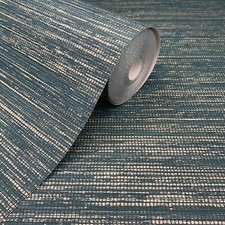 Image of EMERALD GREEN METALLIC SHINY GLITTER TREE GEOMETRIC TEXTURED WALLPAPER MODERN