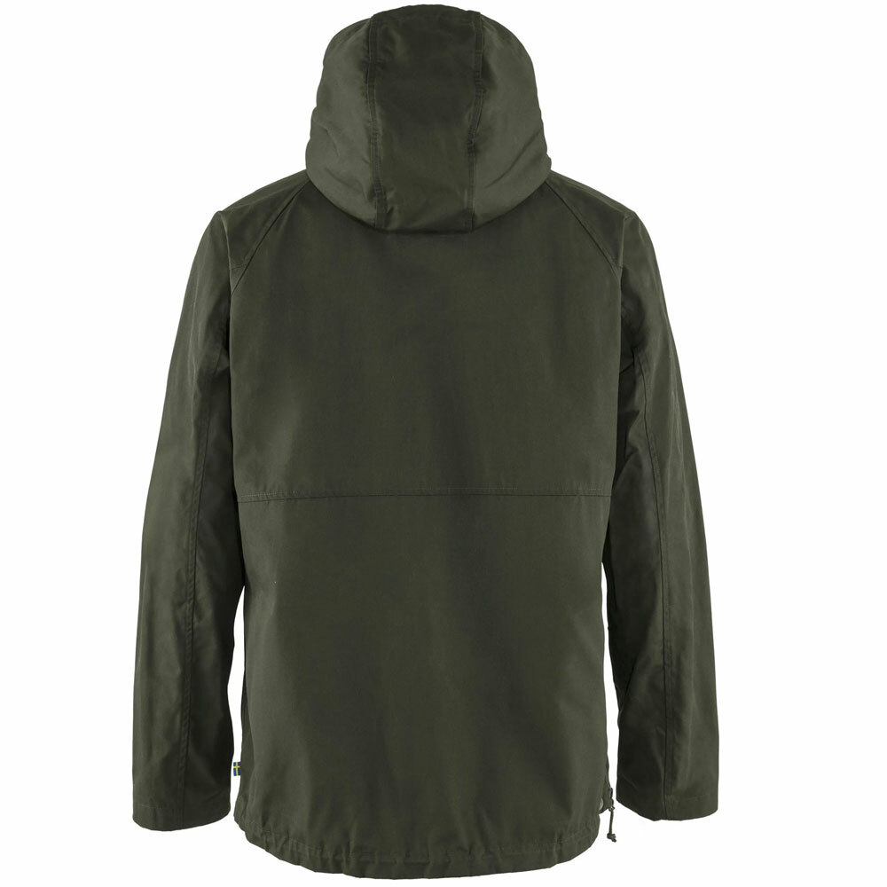 Giacca da trekking uomo Fjällräven Vardag Anorak verde scuro foto 2