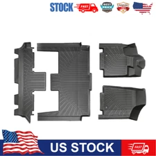 For 2008-2020 Dodge Grand Caravan Front Rear Liner Floor Mats 4PCS All Weather