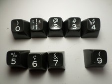 IBM Selectric II Model 8x NUMBERED KEYS dark grey Read description thumbnail