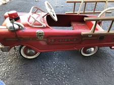 PEDAL CAR, FIRE TRUCK