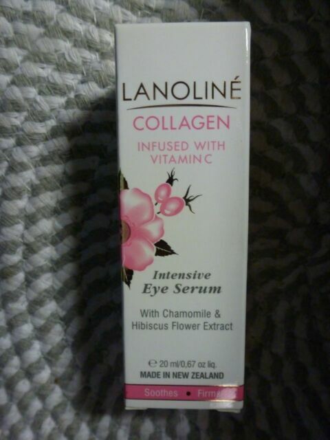 lanoline collagen infused with vitamin c eye serum