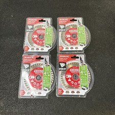 Lot of 4 DIABLO 4-1/2" Turbo Diamond Masonry Cut-Off Blade-115mm-DDD045TUR101C