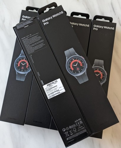 Samsung Galaxy Watch 5 Pro WIFI LTE 45mm R920 R925 Titanium Black Gray Brand NEW - Picture 20 of 25