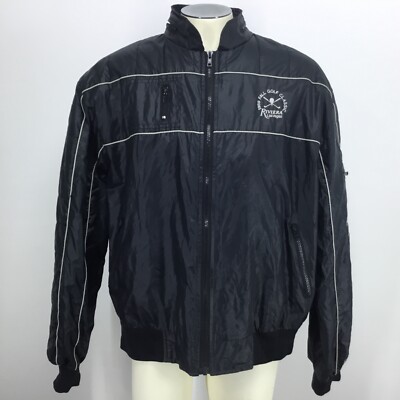 【大きいサイズ】【LL】  GOLF ジャケット Vintage Sz XXL Jacket 1988 Fall Golf Classic Bomber Lightweight
