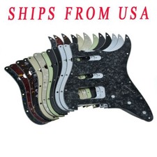 ST HSS Pickguard 2-Screw Round Corner Humbucking Pickup for American Fender