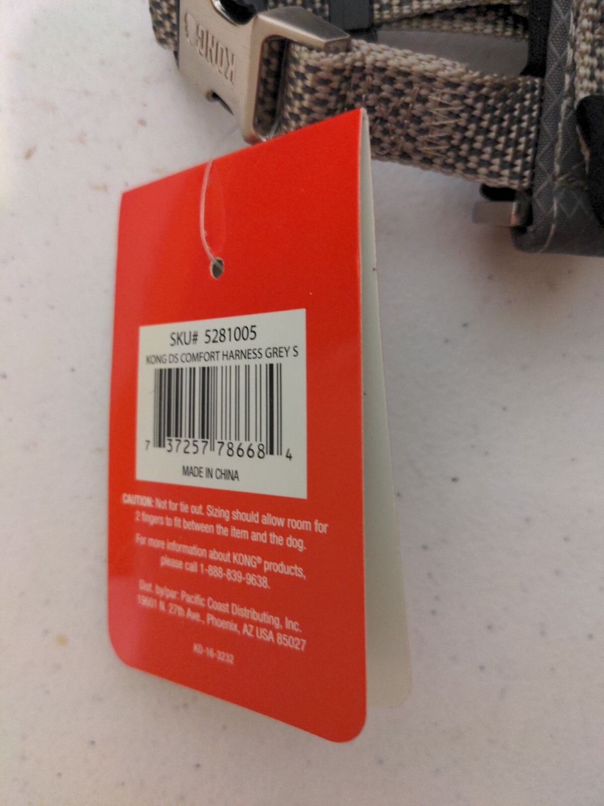 Kong Gray Small Dog Harness eBay