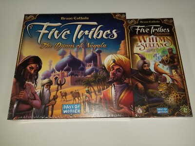 Five Tribes The Djinns of Naqala & Whims of the Sultan Expansion NEW SEALED