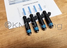 4x Siemens Deka 80lb 850cc Fuel Injectors 110324 Fi114992 Flow Tested Cleaned