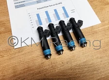4x Siemens Deka 80LB 850cc Fuel Injectors 110324 FI114992: Flow Tested & Cleaned