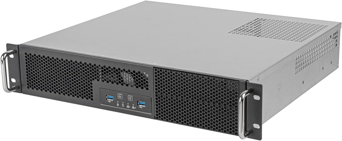 SilverStone Technology RM23-502-MINI 2U Dual 5.25'' Drive Bay
