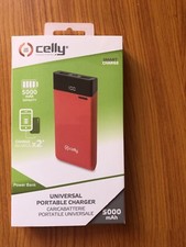 Batterie CELLY - PBPOP5000RD - POWERBANK POP 5000MAH ROSSO/PLASTICA 