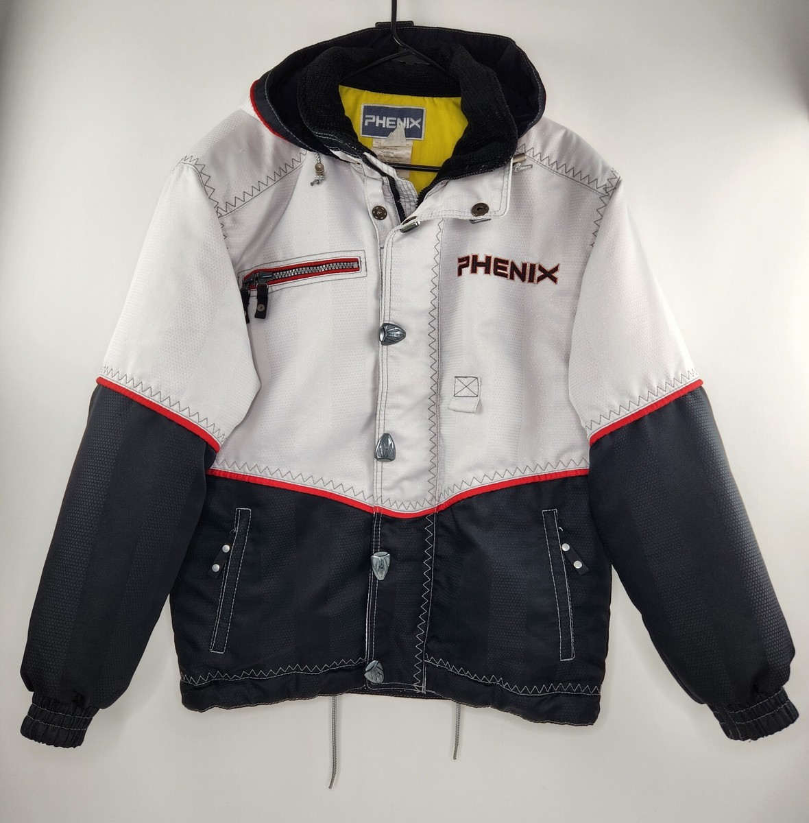 Phenix Jacket Men's VTG Size M Color White-Black | eBay
