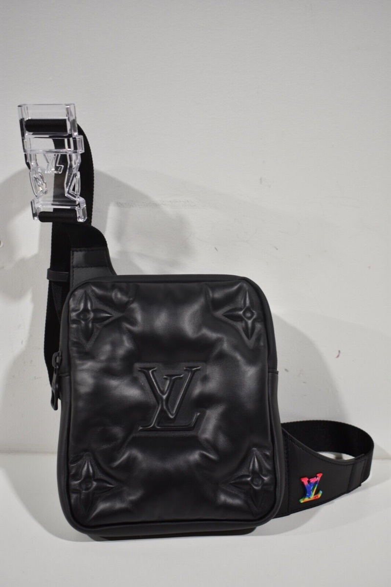 Louis Vuitton ショルダーバッグ M44866 黒 ◇カッコイイ【 Louis Vuitton 】Sロック・メッセンジャー