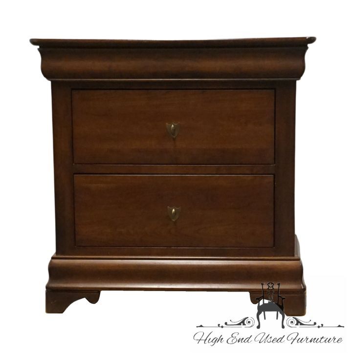 DURHAM FURNITURE Solid Cherry Contemporary Traditional Style 28" Three Drawer...