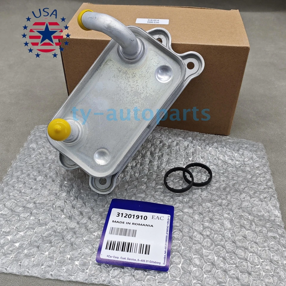 New Engine Oil Cooler For 99-09 Volvo S60 S70 S80 V70 XC90 31201910 - Image 2 of 4