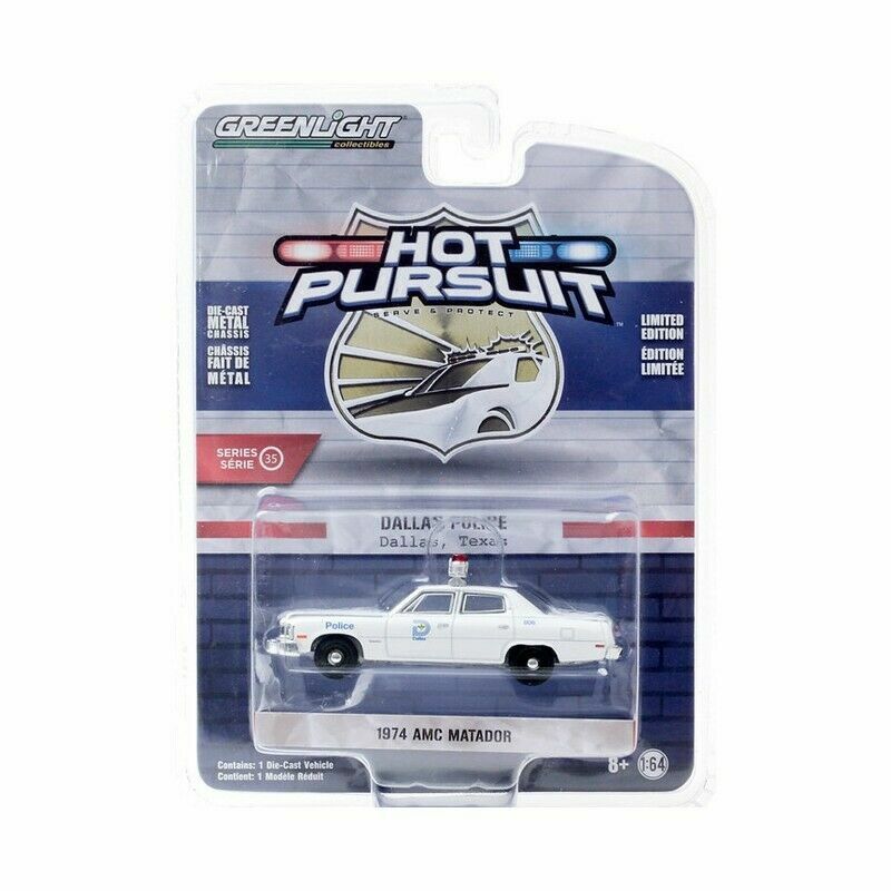 【6台セット】グリーンライト　ホットパシュート パトロールカー　1/64 6台セット】グリーンライト ホットパシュート パトロールカー 1