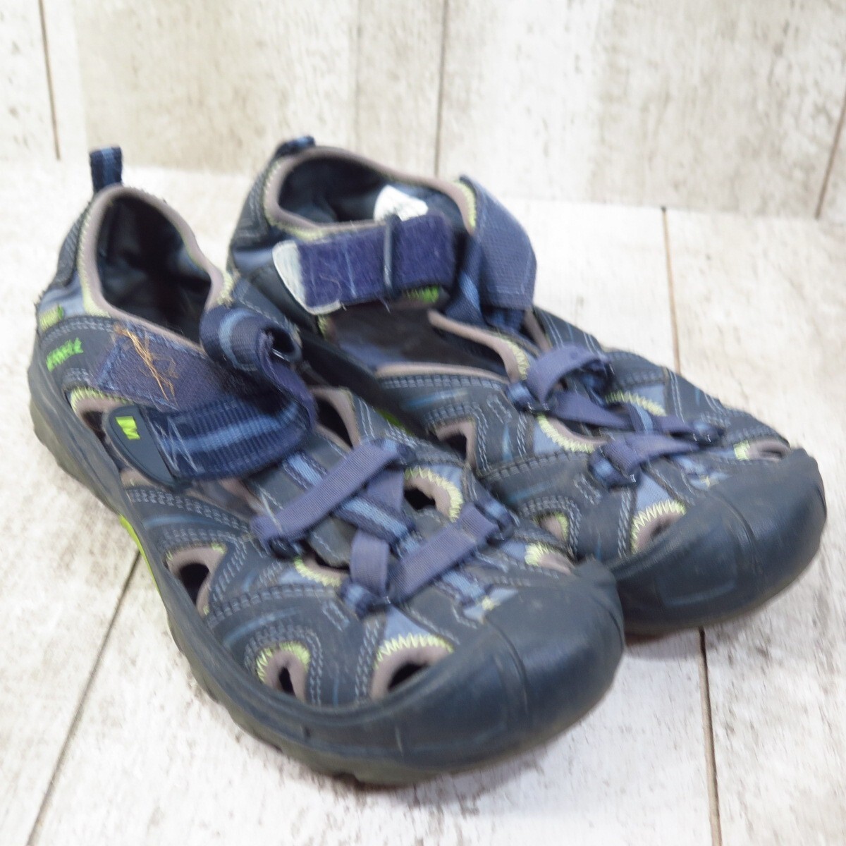Sandalo blu Hydro Hiker da ragazzo Merrell taglia 4 M