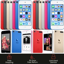 Apple iPod Touch 5, 6, 7th Gen 16GB 32GB 64GB 128GB 256GB MP4 Lot -ALL Colors