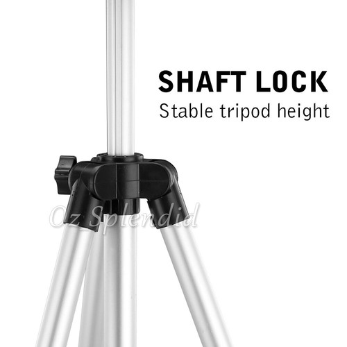 Professional Camera Tripod Stand Mount Remote + Phone Holder for iPhone Samsung - Picture 8 of 14