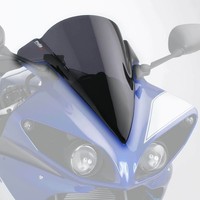 Puig Windschutzscheibe Renn Scheibe Dunkel Rauch Yamaha YZF-R1 2009 - 2014
