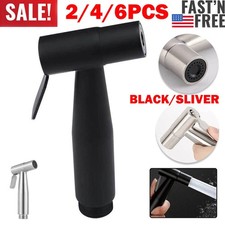 2/4/6x Stainless Steel Toilet Bidet Spray Handheld Shattaf Sprayer Shower Head