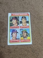 1974 Topps Baseball Card Rookie Shortstops #597 Manny Trillo Vtg Vg- . rookie card picture