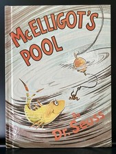 Dr Seuss McELLIGOT’S POOL Hardcover 1974 Grolier Book Club Edition OOP