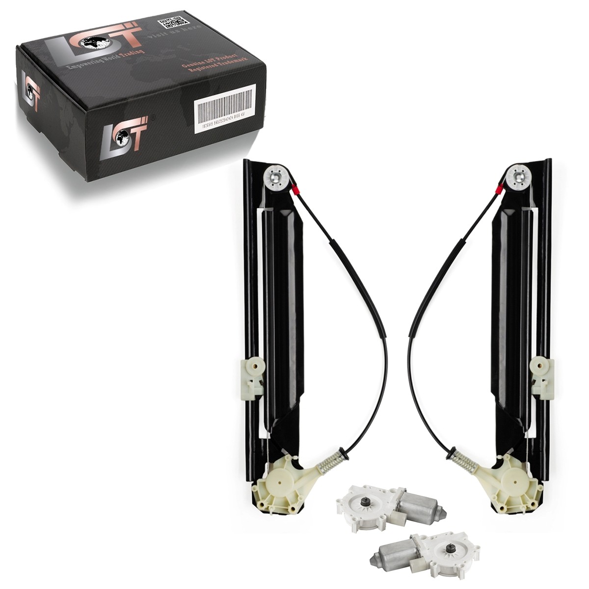 2X Electric Window Lifter With Motor Left Right For BMW 5 Series E39 1999-