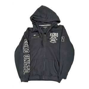 Ecko Men's Full Zip Hoodie - Long Sleeve, Ribbed Cuffs, Front Pockets, Logo Design - View #9