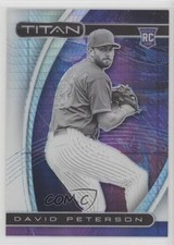 2021 Panini Chronicles Titan Hyper Prizm 65/299 David Peterson #15 0c6
