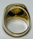 14K Gold Pinky Ring with 1854 $1 Gold Coin  11.698 Grams Size 4.5 Hallmarked — photo 9