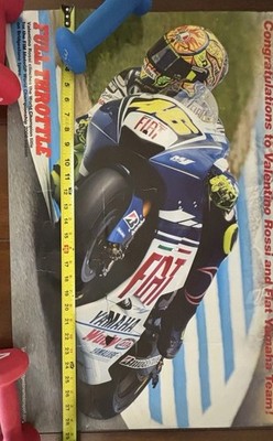 MotorGP Poster 2008 Valentino Rossi World Championship Winner