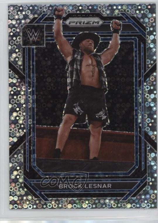 2023 Panini Prizm WWE Under Card Prizm Brock Lesnar #151 0p4c