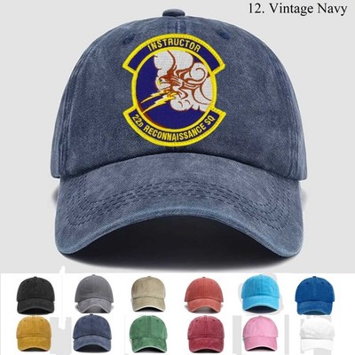 Customized Embroidered Hat 22nd Reconnaissance Squadron, Trucker Hat, Gift Idea