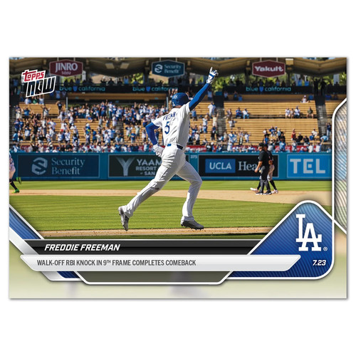 2025 Topps Now 457 Freddie Freeman