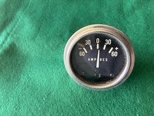 Vintage Stewart Warner Amp Gauge Untested