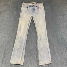 Abercrombie Kids Skinny Jeans Boy 13/14 Slim Blue Denim Stretch Mid Rise Outdoor