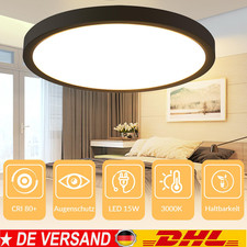 Plafoniera LED 15W lampada da parete pannello camera da letto soggiorno corridoio lampada