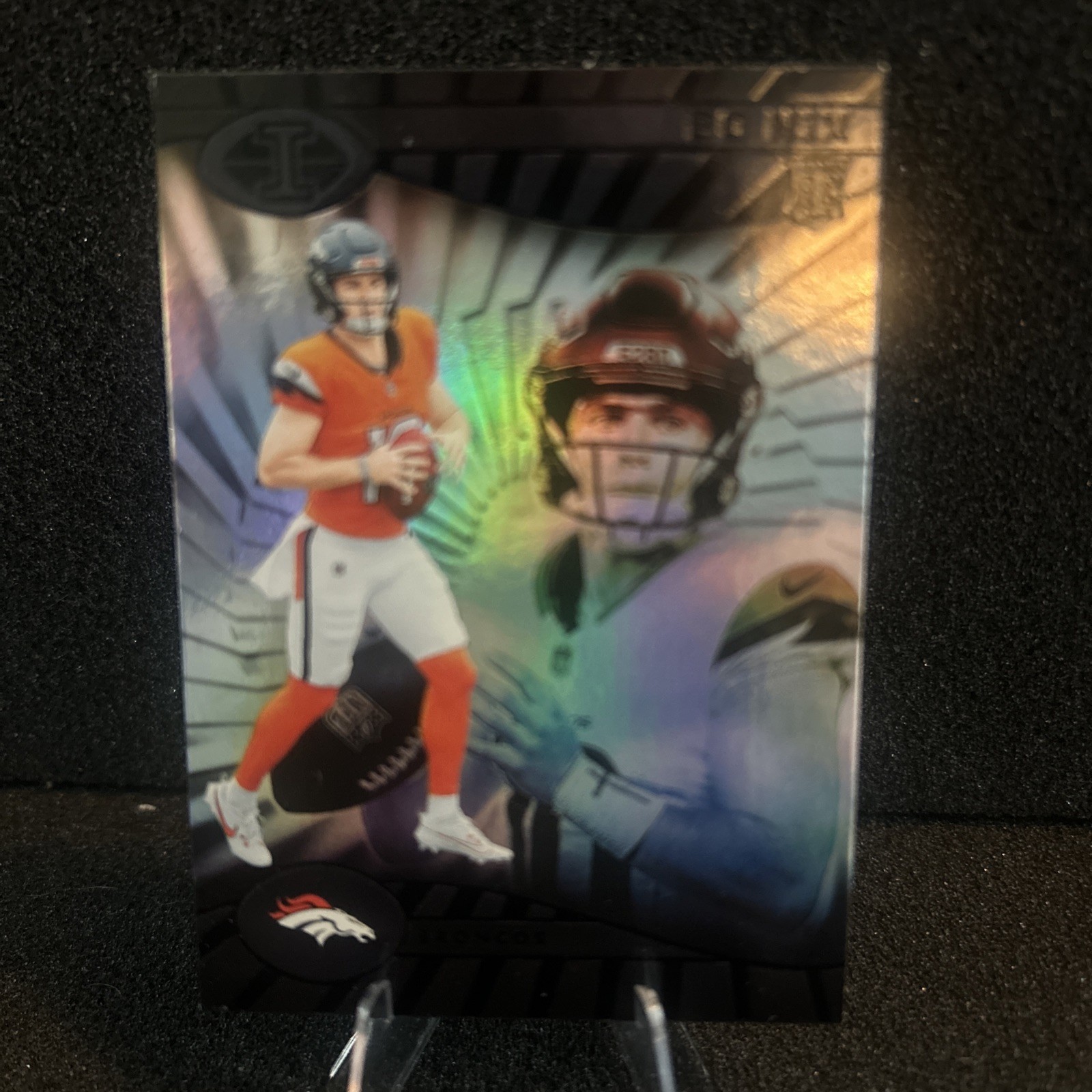 2024 Panini Illusions - Bo Nix #22 Trophy Collection Dots (RC)🔥