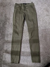 Judy Blue Olive Green High Rise Skinny Fit Jeans JB88146 Women’s Size 5/27