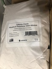 Lakanto Classic Monk Fruit W/Allulose Sweetener Bulk Lot of 4 - 44.1b Bags